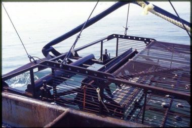 Dregder anging out after a long day of dredging on the Day Star